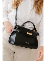 Mia Tomazzi Torebka "Tazzoli" w kolorze czarnym - 27 x 19 x 11 cm rozmiar: onesize. Czarne torebki klasyczne Mia Tomazzi, bez wzorów, z materiału, przez ramię, bez dodatków. Za 369.99 zł.