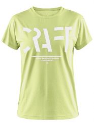 Craft Koszulka sportowa "Eaze" w kolorze zielonym rozmiar: M. Zielone t-shirty sportowe Craft, m, bez wzorów, z materiału, bez ramiączek, outdoorowe. Za 52.67 zł.