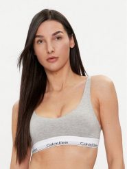 Calvin Klein Underwear Biustonosz top 000QF7586E Szary. Szare biustonosze Calvin Klein Underwear, l, bez wzorów, z bawełny, bez kołnierzyka, bez ramiączek. Za 99.99 zł.
