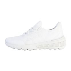 Tenisówki Geox Model D Spherica Actif A Kolor Biały. Białe trampki Geox, bez wzorów, z tkaniny, sportowe, bez zapięcia. W wyprzedaży za 443.15 zł.