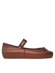 Melissa Baleriny Melissa Sophie Ad 35701 Brązowy. Brązowe baleriny Melissa, bez wzorów, z tworzywa sztucznego, bez obcasa, bez zapięcia. Za 349.99 zł.