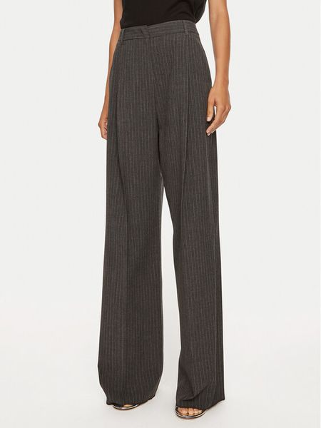 Marella Spodnie materiałowe Lodola 2423136311 Szary Regular Fit. Szare spodnie materiałowe Marella, bez wzorów, z materiału. Za 869.99 zł.