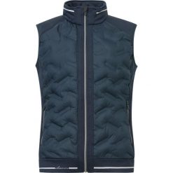 Damska kurtka bez rękawów Abacus Grove. Niebieskie kurtki ABACUS, l, bez wzorów, z materiału, eleganckie, bez kaptura. Za 646.50 zł.