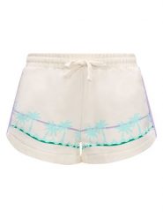 Retour Szorty w kolorze kremowym rozmiar: 146/152. Brązowe szorty Retour, bez wzorów. Za 74.63 zł.