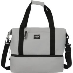 Torba podróżna Weather Report Bronze. Szare torby podróżne Weather Report, bez wzorów. Za 287.50 zł.