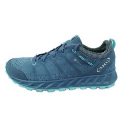 Buty Aku Rapida Gtx 768140 niebieskie. Niebieskie buty trekkingowe z gore-texu, bez zapięcia. Za 674.92 zł.