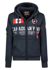 Canadian Peak Bluza "Fipeak" w kolorze granatowym rozmiar: S. Niebieskie bluzy Canadian Peak, s, z aplikacjami, bez ramiączek, bez kaptura. Za 113.99 zł.