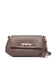Guess Torebka Carmella HWPD22 25200 Beżowy ciemny. Brązowe listonoszki Guess, z aplikacjami, ze skóry, bez dodatków. Za 584.99 zł.