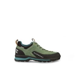 Damskie buty turystyczne Garmont Dragontail WP. Zielone buty trekkingowe Garmont, z materiału, bez zapięcia. Za 687.49 zł.