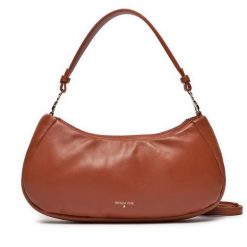 Torebka Patrizia Pepe. Brązowe torebki klasyczne Patrizia Pepe, bez wzorów, klasyczne, bez dodatków. Za 759.99 zł.