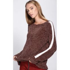 Brązowy Sweter Deep Eyes. Brązowe swetry Born2be. Za 59.99 zł.