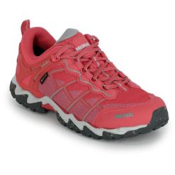 Buty MEINDL Houston Lady GTX z membraną Gore-Tex. Czerwone buty trekkingowe MEINDL, z gore-texu, bez zapięcia. W wyprzedaży za 558.35 zł.
