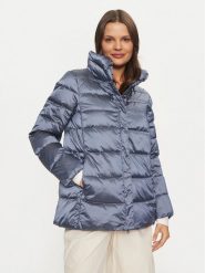 Geox Kurtka puchowa Anylla W4626A T3154 F4624 Niebieski Regular Fit. Niebieskie kurtki Geox, bez wzorów, z puchu, bez kaptura. Za 779.99 zł.