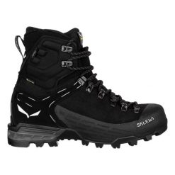 Damskie buty trekkingowe Salewa Ortles Ascent Mid Gtx. Czarne buty trekkingowe Salewa, na zimę, z gore-texu, bez zapięcia. Za 1,464.00 zł.