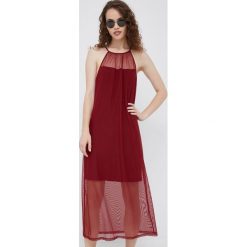 Dkny sukienka kolor bordowy maxi prosta. Czerwone sukienki DKNY, na co dzień, l, bez wzorów, z dzianiny, bez kołnierzyka, bez ramiączek, maxi. Za 749.99 zł.