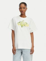 HUGO T-Shirt Vintage 50561264 Biały Regular Fit. Białe t-shirty Hugo, s, bez wzorów, z bawełny, vintage, bez kołnierzyka, bez ramiączek. Za 349.99 zł.