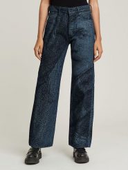G-Star Dżinsy "Bowey 3D" - Boyfriend fit - w kolorze granatowym rozmiar: W29/L32. Niebieskie jeansy G-Star, l, z aplikacjami, klasyczne. Za 273.59 zł.