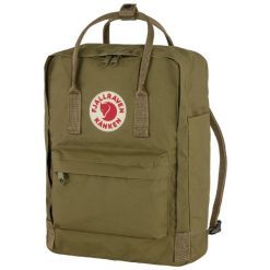 Plecak miejski Fjallraven Kanken - foliage green. Zielone plecaki Fjällräven, bez wzorów, bez dodatków. Za 329.99 zł.