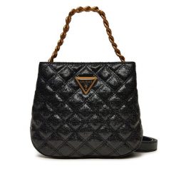 Torebka Guess. Czarne torebki klasyczne Guess, z aplikacjami, klasyczne, bez dodatków. Za 379.99 zł.