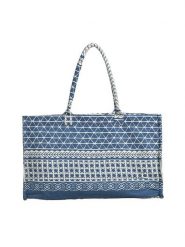 BLE Shopper bag w kolorze niebieskim - 45 x 35 x 20 cm rozmiar: onesize. Niebieskie shopper bag BLE, bez wzorów, z materiału, na ramię, bez dodatków. Za 55.95 zł.