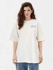 HUGO T-Shirt 50533976 Biały Oversize. Białe t-shirty Hugo, xl, bez wzorów, z bawełny, bez kołnierzyka, bez ramiączek. Za 179.99 zł.