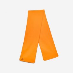 Szalik pomarańczowy 500 fluo. Brązowe szaliki i kominy SOLOGNAC, na jesień, bez wzorów, z materiału. Za 44.99 zł.