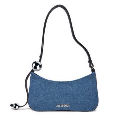 Torebka JACQUEMUS. Niebieskie torebki klasyczne JACQUEMUS, bez wzorów, klasyczne, bez dodatków. Za 2,159.00 zł.