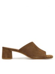 Vagabond Shoemakers Klapki Piper 5921-240-89 Brązowy. Brązowe klapki Vagabond Shoemakers, bez wzorów, ze skóry, bez obcasa, bez zapięcia. Za 499.99 zł.