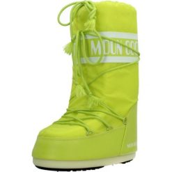 Buty MOON BOOT ICON NYLON Żółty. Żółte buty trekkingowe Moon Boot, na zimę, z nylonu, bez zapięcia. Za 655.80 zł.