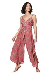 Ipanima Kombinezon w kolorze koralowym rozmiar: 34-40. Czerwone kombinezony Ipanima, bez wzorów, bez kołnierzyka, bez ramiączek. Za 78.99 zł.