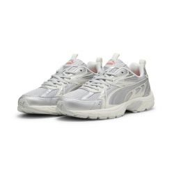 Buty Sportowe unisex Puma Milenio Tech. Szare buty treningowe Puma, bez wzorów, z materiału, bez zapięcia, do biegania. Za 227.40 zł.
