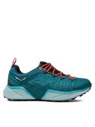 Salewa Trekkingi Dropline Gtx GORE-TEX 61367 8205 Niebieski. Niebieskie buty trekkingowe Salewa, z gore-texu, bez zapięcia. Za 739.99 zł.