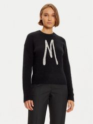 Marciano Guess Sweter 4BGR15 5786Z Czarny Regular Fit. Czarne swetry Marciano Guess, m, z aplikacjami, z syntetyku, bez ramiączek. Za 269.99 zł.