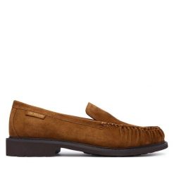 Mokasyny LOVE MOSCHINO. Brązowe mokasyny Love Moschino, bez wzorów. Za 1,059.00 zł.