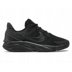 OBUWIE BUTY sporotwe NIKE Star Runner 4 DX7615-002 czarne treningowe 36,5. Czarne buty do biegania Nike, bez wzorów, bez zapięcia, do biegania. Za 264.00 zł.