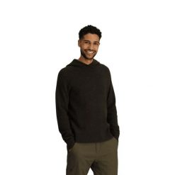 Damski sweter Royal Robbins Rockcraft Wool Hoodie 12600124-194. Brązowe swetry ROYAL ROBBINS, xl, bez wzorów, z materiału, eleganckie, bez ramiączek. Za 485.34 zł.