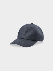 4F Czapka z daszkiem strapback uniseks - szara L/XL. Szare czapki z daszkiem 4f, bez wzorów, z bawełny, sportowe. W wyprzedaży za 29.99 zł.