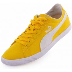 Niskie Żółte Buty Sportowe Puma Glyde dla Pań 37.5. Żółte buty sportowe lifestyle Puma, bez wzorów, z gumy, bez zapięcia, trekkingowe. Za 198.99 zł.