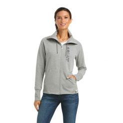 Bluza damska Ariat Team Logo. Szare bluzy Ariat, bez wzorów, bez kaptura. Za 345.00 zł.