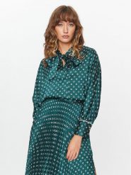 Marella Bluzka Mission 2331160938200 Zielony Regular Fit. Zielone bluzki Marella, bez wzorów, z syntetyku, bez kołnierzyka, bez ramiączek. Za 529.99 zł.