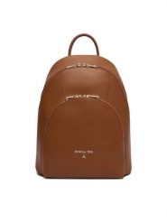 Patrizia Pepe Plecak 8B0325/L001-B111 Brązowy. Brązowe plecaki Patrizia Pepe, bez wzorów, ze skóry, bez dodatków. Za 1,439.00 zł.