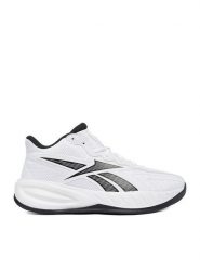 Reebok Buty do koszykówki CEO-PRESS 100247297 Biały. Białe buty treningowe Reebok, bez wzorów, z materiału, bez zapięcia, do koszykówki. Za 229.99 zł.