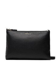 Coccinelle Torebka MMA Best Crossbody E5 MMA 55 F5 01 Czarny. Czarne listonoszki Coccinelle, bez wzorów, ze skóry, bez dodatków. Za 479.99 zł.
