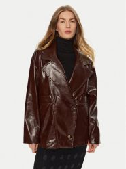 ACCESS FASHION Kurtka z imitacji skóry 44-1060-806 Brązowy Relaxed Fit. Brązowe kurtki ACCESS FASHION, l, bez wzorów, ze skóry, bez kaptura. Za 649.99 zł.