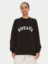 ROTATE Bluza Sui 112454100 Czarny Boxy Fit. Czarne bluzy ROTATE, xs, bez wzorów, z bawełny, bez kaptura. Za 399.99 zł.