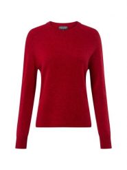 Franco Callegari sweter z czystego kaszmiru Kobiety Kaszmir czerwony, XXL. Czerwone swetry Franco Callegari, xxl, bez wzorów, z kaszmiru, bez ramiączek. Za 479.95 zł.
