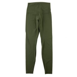 Second life - Legginsy damskie do jogi Lululemon - Stan dobry. Zielone legginsy LULULEMON, bez wzorów, z materiału, eleganckie. Za 127.76 zł.