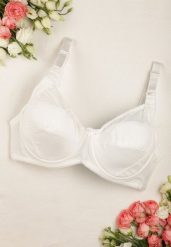 Beżowy Gładki Biustonosz z Cienkimi Ramiączkami Corinthia. Brązowe biustonosze Renee, bez wzorów, z tkaniny. W wyprzedaży za 19.99 zł.