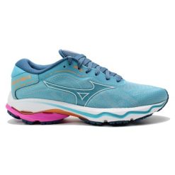 Buty do biegania damskie Mizuno Wave Ultima 14. Białe buty do biegania Mizuno, bez wzorów, bez zapięcia, do biegania, mizuno wave. Za 439.99 zł.