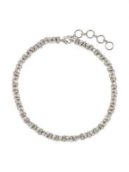 Otazu Naszyjnik z kryształami Swarovski - dł. 43 cm rozmiar: onesize. Szare naszyjniki Otazu, z materiału, z kryształem, z mosiądzu. Za 130.99 zł.